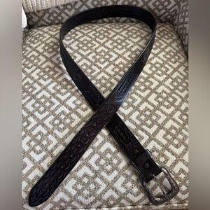 Men’s Leather Belt Sz 48